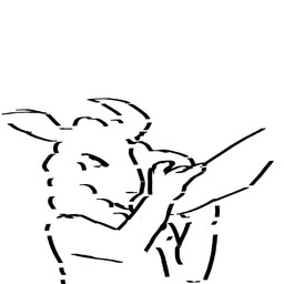 ambiguous_gender anthro bouncing_ears disembodied_hand fur headpat horizontal_pupils humor petting pupils shaking_another snout_grab solo wool_(fur) cerealbarred the_nature_of_predators alien mammal venlil_(the_nature_of_predators) 1:1 animated hi_res no_sound short_playtime sketch video