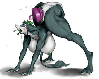 anthro backbend blue_body bodily_fluids breasts claws contortionism dildo extreme_contortion feet female fingers flexible genitals green_claws green_eyes green_horn green_insides green_nipples green_vulva horn lactating milk multicolored_body nipples nude sex_toy simple_background solo tail thick_thighs toes tongue tongue_out unusual_insides vaginal vulva white_background wide_hips gyy mythology dragon mythological_creature mythological_scalie reptile scalie 5:4