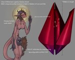 animal_genitalia anthro balls breasts genitals gynomorph horn intersex sheath solo tail tail_tuft tuft thecore34 6mlf_unsportsmanlike_conduct_is_valid_in_matters_of_love_and_war avatar_(core34) vessel_(core34) absurd_res hi_res