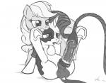 2014 absurd_res animal_genitalia applejack_(mlp) balls bovine cattle cum dickgirl dickgirl_on_female duo equine erection female friendship_is_magic greyscale hair hi_res hooves horse horsecock intersex legs_up mammal milking_machine monochrome my_little_pony neko-me open_mouth penis penis_milking plain_background pony rarity_(mlp) sitting spread_legs spreading standing vein white_background
Rating: Explicit
Score: 17
User: lemongrab
Date: February 26, 2014