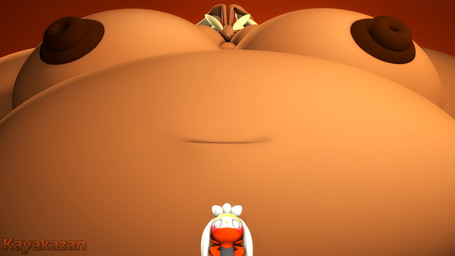anthro areola belly big_areola big_belly big_breasts big_butt big_cheeks big_nipples black_body blush breasts brown_areola brown_background brown_body brown_ears brown_nipples butt chubby_cheeks duo eyebrows eyes_closed female front_view hair hand_in_pocket huge_areola huge_belly huge_breasts huge_butt huge_cheeks huge_nipples hyper hyper_areola hyper_belly hyper_breasts hyper_butt hyper_cheeks hyper_nipples larger_female looking_up looking_up_at_another male morbidly_obese morbidly_obese_anthro morbidly_obese_female multicolored_body navel nipples obese obese_anthro obese_female overweight overweight_anthro overweight_female pink_nose pockets red_body red_eyes simple_background size_difference smaller_male smile tan_ears tan_eyebrows text white_body white_ears white_hair kayakazan nintendo pokemon generation_4_pokemon generation_8_pokemon lagomorph leporid lopunny mammal pokemon_(species) rabbit raboot 2021 3d_(artwork) absurd_res artist_name colored digital_media_(artwork) hi_res shaded source_filmmaker_(artwork)
