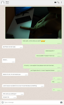 anthro anthrofied balls big_penis chat emoji erection genitals huge_penis male nude penis selfie sexting shota small_but_hung solo text texting young young_anthro young_male sbxn friendship_is_magic hasbro my_little_pony whatsapp button_mash_(mlp) cream_heart fan_character earth_pony equid equine horse mammal pony 3d_(artwork) digital_media_(artwork) english_text hi_res source_filmmaker_(artwork) incest_(lore) mother_(lore) mother_and_child_(lore) mother_and_son_(lore) parent_(lore) parent_and_child_(lore) parent_and_son_(lore) son_(lore)