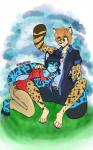 duo eyewear femboy glasses male male/male nerd snow yourfurryotaku rash_almose wyatt_(gilded_crown) cheetah felid feline hybrid leopard mammal pantherine snow_leopard 5:8 absurd_res digital_media_(artwork) full-length_portrait hi_res portrait