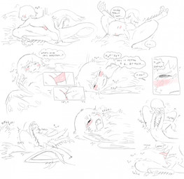 ambiguous_gender angry animal_genitalia animal_penis anus black_eyes blush blush_lines bodily_fluids breath cloacal cloacal_penetration covering covering_mouth cross-popping_vein dialogue dot_eyes duo ejaculation eyes_closed falling feathered_wings feathers feral feral_on_bottom feral_on_feral feral_on_top feral_penetrated feral_penetrating feral_penetrating_feral fluffy fluffy_tail genital_fluids genitals hair hug humping interspecies larger_feral larger_male larger_penetrated larger_sub leg_spikes looking_at_another looking_back looking_pleasured lying male male/male male_on_bottom male_on_top male_penetrated male_penetrating male_penetrating_male moan mouthless neck_tuft nervous nervous_sweat noseless on_back on_bottom on_top one_eye_closed open_mouth orgasm orgasm_face panting penetration penile penile_penetration penis penis_in_cloaca pink_penis questionable_consent semi-anthro sex sharp_teeth simple_background simple_eyes sitting size_difference smaller_ambiguous solid_circle_eyes speech_bubble spikes spikes_(anatomy) submissive surprised sweat tail talking_to_another tapering_penis teeth text thought_bubble tuft upper_teeth_only white_background white_body wings jejejunum european_mythology greek_mythology mythology wither_(jejejunum) avian fraid_(species) harpy mythological_avian mythological_creature nethermare 2026 comic digital_drawing_(artwork) digital_media_(artwork) english_description english_text firealpaca_(artwork) greyscale hi_res monochrome