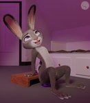 ahegao ambiguous_penetration anthro dildo dildo_insertion dildo_sitting female long_ears looking_pleasured nude penetration purple_eyes sex_toy sex_toy_insertion solo tongue tongue_out chickenass disney zootopia judy_hopps lagomorph leporid mammal rabbit 3d_(artwork) digital_media_(artwork) hi_res