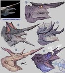 ambiguous_gender biped feral gills horizontal_pupils horn open_mouth pupils reference_image sharp_teeth slit_pupils teeth rappenem mythology aquatic_dragon dragon fish goblin_shark human mackerel_shark mammal marine mitsukurinid mythological_creature mythological_scalie scalie shark absurd_res hi_res