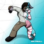 1:1 anthro arm_warmers armwear bean_(beanthefox) blue_hair bottomwear canid canine chief_keef clothed clothing crop_top cursed_image dark_body dark_skin dreadlocks facial_hair facial_tuft femboy fox fur gun hair handgun holding_gun holding_handgun holding_object holding_pistol holding_ranged_weapon holding_weapon human humanoid hybrid legwear looking_at_viewer male mammal open_mouth open_smile pattern_clothing pistol ranged_weapon shirt simple_background skirt smile soomir stockings striped_clothing stripes sweater thigh_highs threatening topwear tuft weapon what white_body white_fur