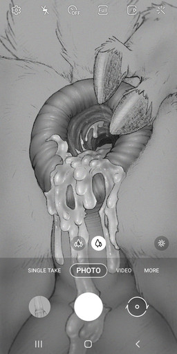 after_sex animal_genitalia anthro anus balls big_balls bodily_fluids camera_view close-up cum cum_drip cum_in_ass cum_inside cum_on_anus dripping erection fingers first_person_view gaping gaping_anus genital_fluids genitals hooved_fingers hooves male solo spread_anus spreading text scruffythedeer cornica_sonoma chinese_water_deer deer mammal water_deer english_text hi_res