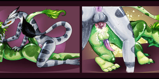all_fours anal anal_penetration anus butt claws cum cum_in_ass cum_inside dinosaur doggystyle drink drink_(artist) dripping drooling erection eyes_closed father father_and_son from_behind gay incest looking_pleasured male orgasm parent penetration penis saliva sauropod scalie sex son säde tapering_penis vega
Rating: Explicit
Score: 8
User: syrmat
Date: November 07, 2013