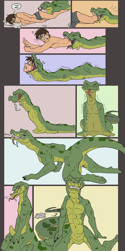 abdominal_bulge all_fours anthro aroused bed big_tail bodily_fluids bulge clothing detailed_bulge digestion_implied drooling duo erection eyewear fangs feet_first feral furniture gasp gasping_for_air glasses grin grinning_at_viewer groan hand_on_leg hand_on_thigh helpless hissing human_prey implied_fatal implied_snuff kneeling leaning leaning_backward looking_at_viewer lying male male_pred moan mouth_shot muffled natural_bulge null_bulge on_front open_mouth oral_vore paws predator/prey prey_outline saliva same_size_vore sleep_vore sleeping slithering smile smiling_at_viewer smirk snake_pred soft_vore spread_legs spreading squirming stretching struggling struggling_prey swallowing tail teeth tenting thick_tail tight_belly tight_bulges tight_underwear tongue toothy_grin transformation transformation_sequence transvoremation trapped unaware_vore underwear unwilling_prey vore fuf paul_(samagthrav2) solaris_(samagthrav2) human mammal python reptile scalie snake 2023 hi_res