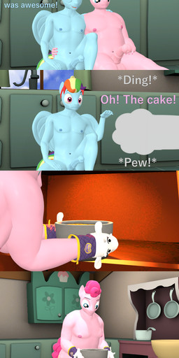 after_sex anal anal_penetration animal_genitalia animal_penis anthro appliance baking balls bodily_fluids cake clothed clothing cooking crossgender dessert duo ejaculation equine_genitalia equine_penis food ftm_crossgender genital_fluids genitals group handwear horn implied_cum kitchen_appliance male male/male navel nipples nude nude_anthro oven oven_mitts overweight overweight_male penetration penile penile_penetration penis riding sex text wings papadragon69 friendship_is_magic hasbro my_little_pony mythology undertale_(series) bonbon_(mlp) lyra_heartstrings_(mlp) pinkie_pie_(mlp) rainbow_dash_(mlp) toriel earth_pony equid equine horse mammal mythological_creature mythological_equine pegasus pony unicorn 3d_(artwork) absurd_res comic digital_media_(artwork) english_text hi_res source_filmmaker_(artwork)