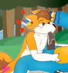 anthro bodily_fluids cum cum_in_mouth cum_inside genital_fluids licking male tongue tongue_out kitsune_drifty breath_of_the_wild nintendo the_legend_of_zelda kass_(tloz) avian canid canine fox mammal rito absurd_res hi_res