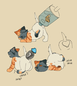 4_toes anal anal_penetration anal_vore balls big_buttplug black_nose black_pawpads buttplug buttplug_in_ass buttplug_insertion enema enema_syringe eyes_closed feet feral fish_insertion fur genitals glorp heart_buttplug inflation liquid_inflation living_insertion male object_in_ass onomatopoeia orange_sclera pawpads penetration plug_(sex_toy) plug_insertion quadruped questionable_consent sex_toy sex_toy_in_ass sex_toy_insertion simple_background solo sound_effects swimming syringe syringe_in_ass tail text toes vore water_inflation white_body white_fur young young_feral ratkingofteeth aquatic domestic_cat felid feline felis fish mammal 2025 digital_drawing_(artwork) digital_media_(artwork) english_description hi_res