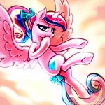 2014 blue_eyes cute cutie_mark equine female feral friendship_is_magic hair horn horse karol_pawlinski long_hair mammal my_little_pony pony princess_cadance_(mlp) sky smile solo two_tone_hair winged_unicorn wings
Rating: Safe
Score: 4
User: Robinebra
Date: March 10, 2014