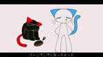 anthro bread dancing duo food kemono lyrics male male/male parody text roize my_bread_was_burnt_to_a_crisp neko_no_teach-kun oyasaioni9 picdo utau kobayashi_(neko_no_teach-kun) teach domestic_cat felid feline felis mammal animated animation_meme better_version_at_source japanese_text meme webm