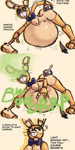 anal anal_penetration anal_vore belly big_belly bodily_fluids burping crossgender death digestion fatal_vore female group machine male male/female male/male mature_female penetration rumbling_stomach sweat sweatdrop trio unwilling_prey vore weight_gain eviltqf five_nights_at_freddy's five_nights_at_freddy's_3 scottgames michael_afton spring_bonnie_(fnaf) springtrap_(fnaf) vanessa_(fnaf) william_afton_(fnaf) animatronic human humanoid lagomorph leporid mammal rabbit robot absurd_res hi_res daughter_(lore) incest_(lore) mother_(lore) mother_and_child_(lore) mother_and_daughter_(lore) mother_and_son_(lore) parent_(lore) parent_and_child_(lore) parent_and_daughter_(lore) parent_and_son_(lore) son_(lore)