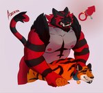 anonymous_character anthro azcein duo felid feline from_behind_position gender_symbol gender_symbol_penetration generation_7_pokemon humanoid incineroar jewelry male male/male male/male_symbol male_penetrated male_symbol mammal necklace nintendo pantherine penetration piercing pokemon pokemon_(species) sex sexuality_symbol symbol tiger