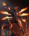 anthro big_muscles biped black_eyes machine male mechanical_wings muscular muscular_anthro muscular_male pose rock solo yellow_sclera artdeitech new_blood_interactive ultrakill vertex_(heat) robot synth_(vader-san) 2024 4:5 hi_res