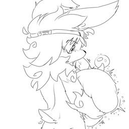 accessory almost_fully_inside ambiguous_anthro ambiguous_gender ambiguous_pred ambiguous_prey anthro anthro_pred belly belly_squish big_belly bloated blush blush_lines bodily_fluids cheek_blush duo fur glistening glistening_eyes hair hand_on_belly hand_on_own_belly head_first headband holding_belly huge_belly lifting_belly looking_down markings monotone_background motion_lines neck_tuft oral_vore ring_(marking) ringed_tail rumbling_stomach saliva saliva_on_tail saliva_on_tongue saliva_string scut_tail semi-anthro short_tail simple_background snout soft_vore solo_focus squish striped_markings striped_tail stripes swallowing tail tail_in_mouth tail_markings tail_orb tapering_tail three-quarter_view tongue tongue_out tuft vore white_background raftail nintendo pokemon flaaffy generation_2_pokemon lagomorph leporid mammal pokemon_(species) rabbit 1:1 2025 black_and_white character_request digital_drawing_(artwork) digital_media_(artwork) english_description half-length_portrait hi_res monochrome portrait sketch