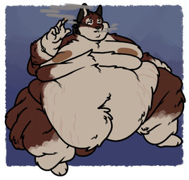 anthro apathetic belly big_belly big_nipples blue_background bracelet chubby_cheeks cigarette double_chin fluffy fur huge_belly hyper hyper_belly jewelry male moobs morbidly_obese morbidly_obese_anthro morbidly_obese_male navel nipples obese obese_anthro obese_male overweight overweight_anthro overweight_male red_body red_fur simple_background sitting smoking solo stretch_marks aki_maned_wolf echo_(game) echo_(series) echo_project leo_alvarez canid canine canis mammal red_wolf wolf hi_res