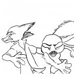 1:1 2d_animation animated black_and_white blood bodily_fluids borba canid canine clothed clothing crying disney explosion female fox i_will_survive_slap judy_hopps lagomorph leporid line_art male mammal meme monochrome nick_wilde open_clothing open_shirt open_topwear rabbit red_fox shirt simple_background slap smack tears topwear true_fox w4g4 white_background wounded zootopia