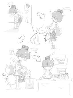 anthro balls balls_expansion big_penis bodily_fluids cock_vore cum cum_on_penis cum_vore cumshot digestion ejaculation expansion flavored_cum food forced foreskin genital_expansion genital_fluids genitals honey_(food) honey_cum huge_penis male male/male penile penis text unusual_bodily_fluids unusual_cum unusual_genital_fluids unwilling_prey vore badartist benjamin_(badartist) arthropod bee hymenopteran insect absurd_res comic english_text hi_res monochrome