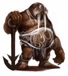 5_fingers anchor bottomwear brown_body brown_fur clothed clothing facial_hair fingers fur loincloth male mustache nipples overweight overweight_male simple_background skimpy solo standing topless tribal tusks white_background unknown_artist blizzard_entertainment warcraft mammal marine pinniped seal tuskarr walrus