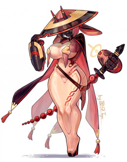 4_fingers anal_beads anthro arms_bound_behind_back asian_clothing belt big_breasts bound breasts cape clothing cybernetic_arm cybernetic_floating_limb cybernetic_limb east_asian_clothing female fingers floating_hands footwear gag_outline glistening glistening_breasts glistening_latex glistening_thighs hair hat headgear headwear high_heels horn latex latex_clothing latex_skinsuit legs_tied long_ears melee_weapon nipple_covers red_hair sex_toy shadow shoes simple_background skinsuit solo sword thick_thighs tight_clothing tipping_hat weapon white_background white_latex ty_poor mythology dragon mythological_creature mythological_scalie scalie hi_res signature
