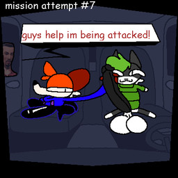 3_fingers anthro anthro_on_anthro asking_for_help balls big_balls big_bulge big_butt big_penis black_body black_border black_bottomwear black_clothing black_ears black_eyes black_fur black_glans black_leggings black_legwear black_nose black_penis blue_clothing blue_hoodie blue_topwear bodily_fluids border bottomless bottomless_anthro bottomless_male bottomwear brown_body brown_ears brown_fur bulge butt car car_interior cheek_tuft circumcised clothed clothing color_coded_text cum cumshot dialogue duo ejaculation erection erection_under_clothing exclamation_point facial_tuft fingers fully_clothed fur genital_fluids genitals glans glistening glistening_clothing green_clothing green_hair green_shirt green_sweater green_topwear hair handjob head_tuft hoodie huge_balls huge_bulge huge_penis humanoid_genitalia humanoid_penis inside inside_car inside_vehicle laugh leggings legwear long_penis looking_at_another looking_pleasured male male/male multicolored_body multicolored_fur multicolored_skin on_seat open_mouth orange_body orange_fur orange_hair orgasm partially_clothed penetration penile penile_penetration penis pointy_ears prick_ears pupils red_text sex shirt shirt_only simple_background sitting sitting_on_seat slit_pupils smile snout speech_bubble sweater tenting text thick_thighs throbbing throbbing_balls throbbing_bulge throbbing_penis topwear topwear_only tuft two_tone_body two_tone_fur two_tone_skin underwear vehicle white_balls white_body white_fur superiorfox saints_row maddox_(maddox_san) soups_(superiorfox) canid canine canis fox mammal red_fox true_fox 1:1 2025 2d_animation animated colored digital_media_(artwork) english_text flat_colors frame_by_frame low_res