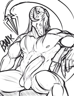 anthro balls beckoning bedroom_eyes big_balls big_muscles big_penis bodily_fluids chair dominant dominant_male erection foreskin furniture genital_fluids genitals gesture hair hand_gesture horn huge_balls huge_muscles huge_penis long_hair male muscular muscular_anthro muscular_male narrowed_eyes on_chair penis pointing precum presenting relaxed_expression relaxing seductive sitting sitting_on_chair smile solo spread_legs spreading tail bigwolfkol_(artist) mythology alistair_(bigwolfkol) dragon humanoid mythological_creature mythological_scalie reptile scalie digital_drawing_(artwork) digital_media_(artwork) hi_res sketch