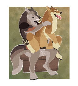 animal_genitalia animal_vulva anthro anthro_on_feral anthro_penetrating anthro_penetrating_feral balls bestiality black_claws black_nose black_pawpads black_vulva bodily_fluids brown_body brown_fur bulge canine_genitalia canine_vulva claws clenched_teeth countershade_tail countershading cum cum_inside duo eyes_closed female female_feral female_penetrated feral feral_penetrated fur genital_fluids genitals gloves_(marking) intraspecies intraspecies_bestiality knotting leg_markings looking_pleasured male male/female male_anthro male_penetrating male_penetrating_female markings multicolored_body multicolored_fur nude open_mouth orgasm_face pawpads penetration penile penile_penetration penis_in_vagina sex sheath socks_(marking) tail teeth tongue tongue_out vaginal vaginal_knotting vaginal_penetration vulva hedonophobia_h mythology frejya_(vinny_the_wolf) holdir_(vinny_the_wolf) canid canine canis mammal mythological_canine mythological_creature werecanid werecanine werecreature werewolf wolf hi_res