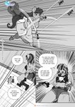 anthro anthrofied bowed_string_instrument breasts cello comic dialogue duo english_text equid equine female friendship_is_magic gun hasbro hi_res holding_gun holding_object holding_ranged_weapon holding_weapon mammal monochrome musical_instrument my_little_pony mythological_creature mythological_equine mythology octavia_(mlp) pegasus pia-sama rainbow_dash_(mlp) ranged_weapon string_instrument text url weapon wings