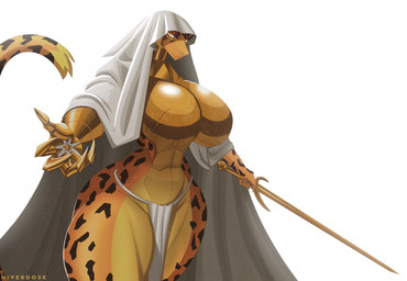 abs anthro armor belly big_breasts big_butt bottomwear breastplate breasts butt claws clothing countershade_belly countershade_torso countershading female fur gauntlets glistening glistening_clothing gloves glowing glowing_eyes handwear high_collar hood_up hooded_cloak leopard_spots loincloth long_tail melee_weapon metal_armor metal_claws midriff muscular muscular_female reaching_towards_viewer rim_light scratches simple_background smile smiling_at_viewer solo spots standing sword tail tail_tuft thick_thighs tuft unconvincing_armor weapon white_background yellow_body yellow_fur hiverdose last_fables lieren_(last_fables) felid leopard mammal pantherine digital_media_(artwork) hi_res