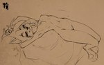 anthro boulder breasts feet female fur genitals hair hindpaw humanoid_hands lying navel nipples nude nude_anthro nude_female on_back paws pussy rock small_breasts solo conditional_dnp fluff-kevlar tala_(fluff-kevlar) canid canine canis mammal wolf 2025 sketch