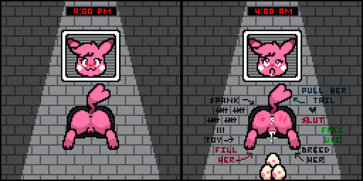 after_oviposition after_sex anus black_border bodily_fluids border cum egg female feral free_use genital_fluids genitals impregnation leaking_cum pokemon_egg public_use solo through_wall timer_display vulva wall_(structure) writing_on_wall bteevee nintendo pokemon reimachu generation_1_pokemon pikachu pokemon_(species) 2:1 digital_media_(artwork) pixel_(artwork)