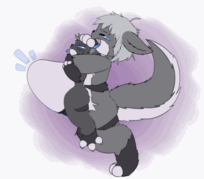 abdominal_bulge animal_genitalia animal_penis animal_vulva anthro anthro_penetrated balls big_penis blue_claws blue_eyes canine_genitalia canine_vulva claws duo ears_down equine_genitalia equine_penis fangs female female_penetrated fucked_silly fur genitals grey_body grey_fur hair head_grab huge_penetration huge_penis hyper hyper_genitalia hyper_penis inner_ear_fluff looking_pleasured male male/female male_penetrating male_penetrating_female markings neck_grab orifice_tugging penetration penile penile_penetration penis penis_in_vagina pivoted_ears sex simple_background size_difference smile tail teeth toe_claws tongue tongue_out tuft vaginal vaginal_penetration vaginal_tugging vulva white_hair by_moan made_in_abyss baishu fan_character sato_(kabsfy) lagomorph leporid mammal narehate 2d_animation animated hi_res loop brother_(lore) brother_and_sister_(lore) incest_(lore) sibling_(lore) sister_(lore)