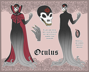 athletic athletic_intersex athletic_maleherm bone bone_mask cape clothing death_god eldritch flower herm intersex maleherm mask plant rose_(flower) skull skull_mask solo tentacles twistedwytch deity eldritch_abomination eldritch_being monster hi_res model_sheet