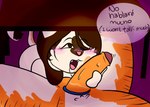 anthro big_penis bodily_fluids duo erection fellatio female foreskin furniture genitals handjob humanoid_genitalia humanoid_penis licking lying male male/female on_back oral penile penis penis_lick saliva sex stealth_sex sucking table tablet_computer text tongue under_table pochis_lupitas animal_humanoid calico_cat domestic_cat felid felid_humanoid feline felis humanoid mammal mammal_humanoid pantherine pantherine_humanoid tiger tiger_humanoid english_text spanish_text