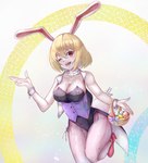 anthro blonde_hair bunny_costume clothing costume female fur hair solo white_body white_fur klopsiak one_piece carrot_(one_piece) lagomorph leporid mammal minkmen_(one_piece) rabbit absurd_res hi_res