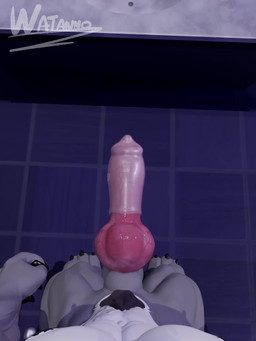 abs animal_genitalia animal_penis anthro areola balls bathroom beard becoming_erect big_penis bodily_fluids broken_condom canine_genitalia canine_penis caught caught_in_the_act cellphone condom cum electronics erection expansion facial_hair first_person_view fur genital_expansion genital_fluids genitals grey_body grey_fur hair holding_cellphone holding_object holding_phone holding_smartphone huge_penis knot knotted_penis looking_at_viewer male male_pov masturbation mirror mirror_reflection muscular muscular_anthro muscular_male nipple_piercing nipples nude open_mouth pecs penis penis_expansion phone piercing public public_nudity public_restroom reflection sexual_barrier_device sink smartphone solo text throbbing vein veiny_penis wearing_condom reoxur watanno wolber canid canine canis mammal wolf 3:4 3d_(artwork) 3d_animation animated digital_media_(artwork) english_text hi_res long_playtime no_sound video