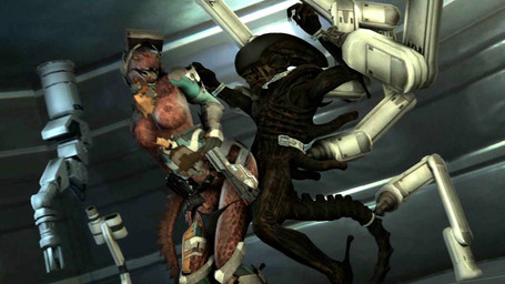 anthro bdsm big_breasts black_body black_penis bondage bound breasts brown_body brown_nipples brown_scales cybernetics duo female female_on_top female_penetrated genitals gun humanoid_on_anthro inside interspecies long_tail machine male male/female male_on_bottom male_penetrating male_penetrating_female multiple_angles nipples on_bottom on_top open_mouth penetration penile penile_penetration penis penis_in_vagina ranged_weapon scales sex submissive submissive_male tail vaginal vaginal_penetration weapon gonzo0o alien_(franchise) bioware dead_space electronic_arts mass_effect microsoft the_elder_scrolls visceral_games alien argonian humanoid lizard reptile scalie xenomorph 16:9 2017 3d_(artwork) 3d_animation animated compression_artifacts crossover digital_media_(artwork) hi_res loop no_sound short_playtime source_filmmaker_(artwork) video widescreen
