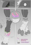 angry ankles_tied anthro anthro_focus bdsm black_sclera bound claws digitigrade dominant dominant_anthro dominant_male dominant_prey duo ellipsis fake_hooves fur furrowed_brow gradient_background green_claws green_eyes green_toe_claws larger_anthro larger_male male male/male male_anthro male_focus mostly_offscreen_anthro mostly_offscreen_dom mostly_offscreen_male motion_lines page_number pink_text predator/prey revenge_rape role_reversal shaking short_snout simple_background size_difference skinny_anthro skinny_male slime_on_leg small_dom_big_sub smaller_anthro smaller_male solo_focus submissive submissive_anthro submissive_male submissive_predator tentacle_clothing text toe_claws tremble_lines trembling waving_feet wide_eyed wool_(fur) wool_hair astat1ne bovid canid canine canis caprine mammal sheep wolf 2025 absurd_res chinese_description chinese_text comic digital_drawing_(artwork) digital_media_(artwork) hi_res spot_color translated