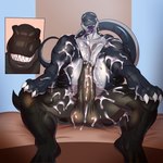 ahegao anthro anthro_on_anthro balls big_breasts big_penis black_body bodily_fluids breasts claws cum cum_everywhere cum_in_pussy cum_inside duo fangs female female_penetrated forked_tongue genital_fluids genitals glans grey_body humanoid_genitalia humanoid_penis interspecies larger_male long_tongue looking_pleasured male male/female male_penetrating male_penetrating_female master messy multicolored_body muscular muscular_male nipples on_bottom on_top one_eye_closed open_mouth open_smile orgasm orgasm_face penetration penile penile_penetration penis penis_in_pussy pussy red_eyes reverse_cowgirl_position sex sharp_teeth size_difference smaller_female smile tail teeth tongue two_tone_body vaginal vaginal_fluids vaginal_penetration vein veiny_penis javkiller alizea_(blackie94) typhek dinosaur prehistoric_species reptile scalie snake theropod tyrannosaurid tyrannosauroid tyrannosaurus tyrannosaurus_rex 1:1 absurd_res hi_res