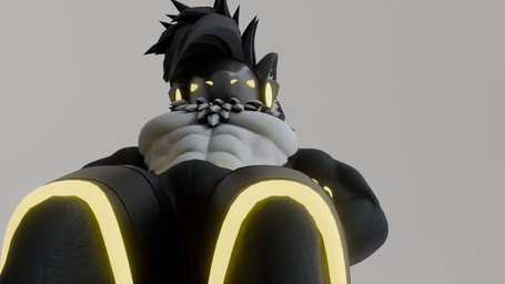 abs anthro chest_tuft claws dominant dominant_male feet foot_fetish fur looking_at_viewer machine male muscular muscular_male pawpads paws pecs simple_background solo toes tuft waspwarrior furvoc_(modeler) ruki_(waspwarrior) protogen 16:9 3d_(artwork) 3d_animation animated digital_media_(artwork) hi_res no_sound short_playtime video widescreen