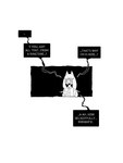 anthro bodily_fluids clothing female necktie school_uniform shocked solo sweat tears uniform ponporio the_disappearance_of_girl_a girl_a felid mammal 3:4 absurd_res hi_res monochrome tagme