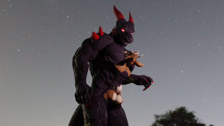 absorption_vore anthro anthro_pred antlers bodily_fluids butt dripping fangs goo_drip horn larger_anthro larger_male larger_pred male male_pred male_prey muscular muscular_anthro muscular_male purple_body purple_flesh red_eyes sharp_teeth size_difference slime smaller_anthro smaller_male soft_vore spiked_tail spikes spikes_(anatomy) tail teeth vore willing_pred daffi mythology devourer_(razor_koopa) deer dragon goo_creature goo_dragon mammal mythological_creature mythological_scalie scalie 16:9 3d_(artwork) digital_media_(artwork) hi_res widescreen