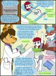 3:4 age_regression anthro canid canine canis clean_diaper clothed clothing collaboration comic diaper digital_media_(artwork) domestic_dog english_text hair hi_res husky kammypup kammypup_(artist) mammal nordic_sled_dog red_hair runt_(artist) speech_bubble spitz text toddler young young_anthro
