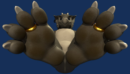 4_toes anthro big_feet digit_ring dirty dirty_feet dirty_soles feet foot_fetish foot_focus jewelry male micro plantigrade ring soles solo text toe_ring toes vikvillince capcom monster_hunter villince flying_wyvern nargacuga 3d_(artwork) absurd_res alpha_channel digital_media_(artwork) hi_res widescreen