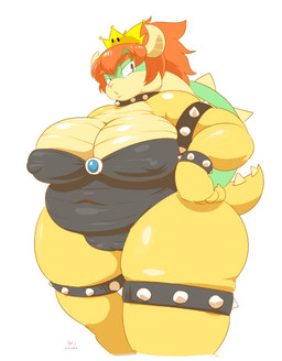 anthro anthrofied armband big_breasts bracelet breasts camel_toe cleavage clothed clothing collar crossgender crown curvy_figure deep_navel female hair headgear huge_breasts jewelry legband leotard looking_at_viewer mtf_crossgender narrowed_eyes navel navel_outline nipple_outline nipples non-mammal_breasts non-mammal_navel non-mammal_nipples orange_hair overweight overweight_anthro overweight_female ponytail scales shell simple_background solo spiked_armband spiked_bracelet spiked_collar spiked_legband spiked_shell spiked_tail spiked_thighband spikes spikes_(anatomy) standing super_crown tail thick_thighs thighband ventral_scales white_background wide_hips yellow_body woory bowsette_meme mario_bros nintendo bowser dragon_koopa koopa scalie 2018 digital_drawing_(artwork) digital_media_(artwork) meme portrait signature three-quarter_portrait