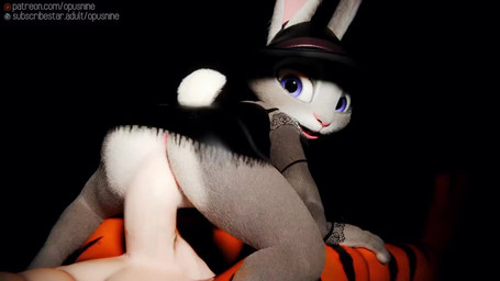 anthro anthro_on_anthro anthro_penetrated anthro_penetrating arm_support bottomless breath breathing clothed clothing dominant dominant_female dress duo faceless_character faceless_male fast_sex female female_anthro female_focus female_on_top female_penetrated fur genitals leaning leaning_forward looking_back male male/female male_on_bottom male_penetrating male_penetrating_anthro male_penetrating_female on_bottom on_top penetration penile penile_penetration penis penis_in_vagina reverse_cowgirl_position sex solo_focus spread_legs spreading submissive submissive_male tail three-quarter_view vaginal vaginal_penetration opusnine dopyteskat_(modeler) valorlynz_(modeler) disney zootopia judy_hopps tiger_dancer_(zootopia) european_rabbit felid lagomorph leporid mammal oryctolagus pantherine rabbit tiger 16:9 2025 3d_(artwork) 3d_animation animated blender_(artwork) digital_media_(artwork) loop short_playtime sound webm widescreen